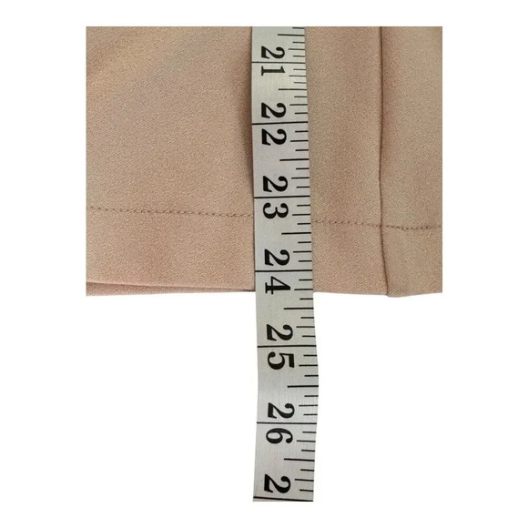 Ann Taylor Women’s Small Pink Ruffle Puff Sleeve Top - Picture 6 of 8